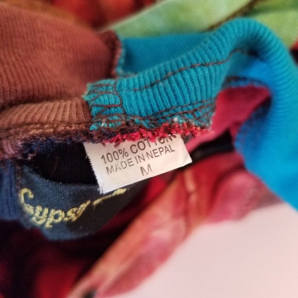 Gypsy Jennys Y2K Patchwork Jacket Boho Fairy OOAK Hood - Picture 4 of 6